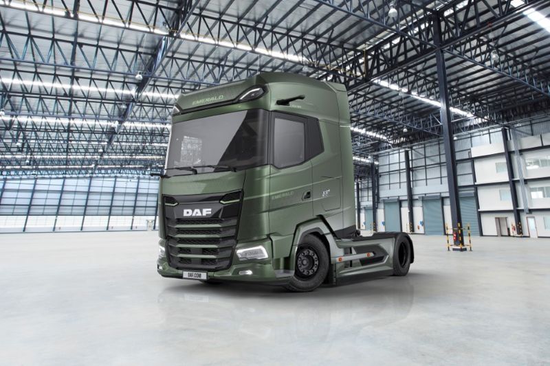DAF Trucks lancia l'esclusiva serie limitata XG Emerald Edition